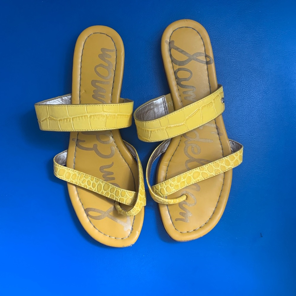 Sam Edelman yellow sandals sz. 7